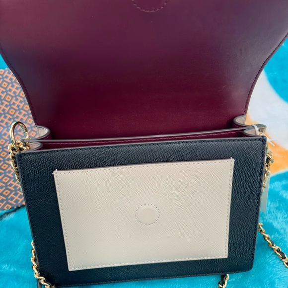 NWT Tory Burch Robinson Color-Block Convertible Shoulder Bag - Picture 9 of 13